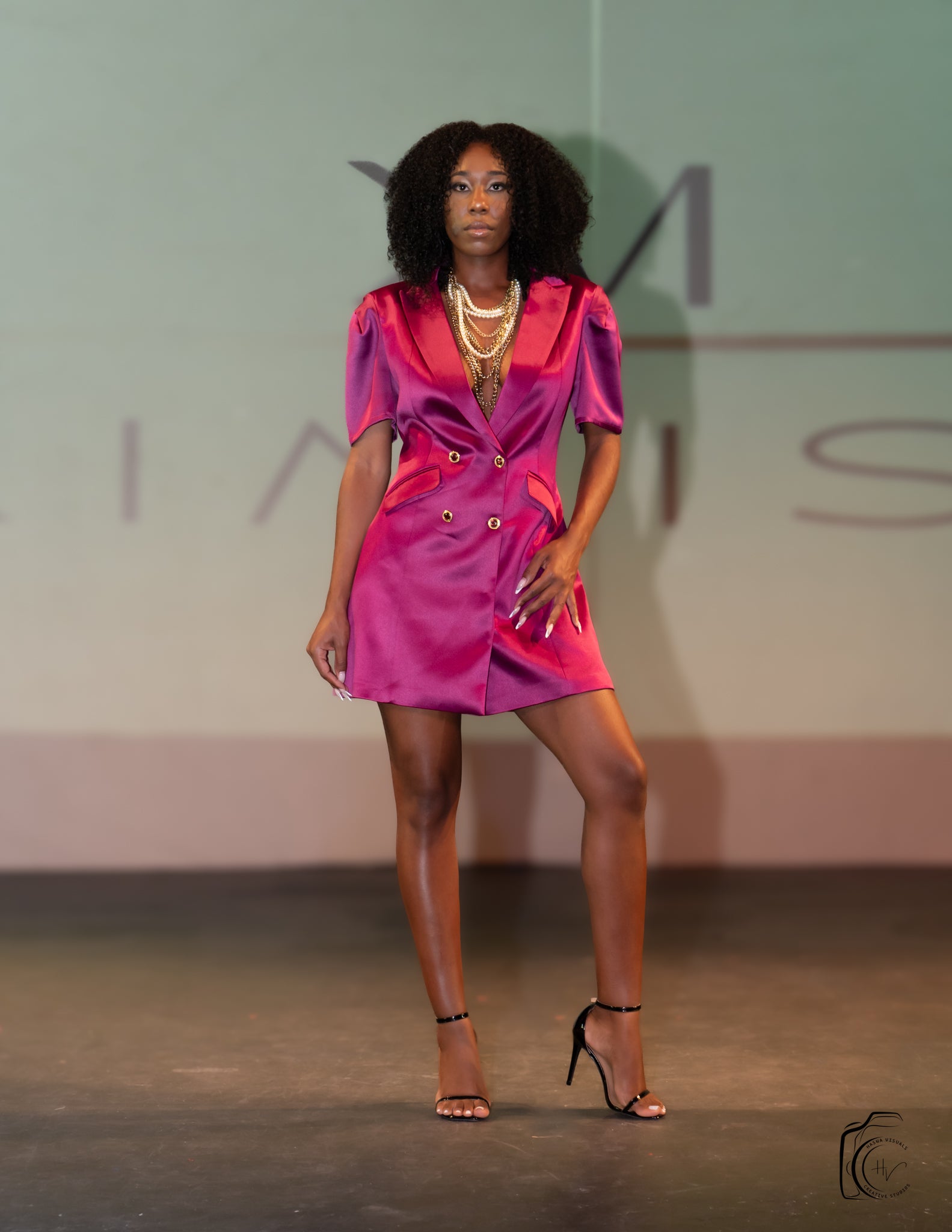 Satin Blazer Dress – Kimish Satin Blazer Dress – Kimish